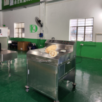 Dq Guangzhou Daqiao Industriële Commerciële Vers Fruit Snijden Productielijn Lotus Wortel Snijden Machine Kern Motor Component