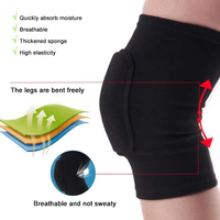Rodillera de Alta Calidad para Niños y Adultos, Soporte para Artritis, Manga de Compresión Deportiva, Rodilleras para Danza, Yoga y Voleibol