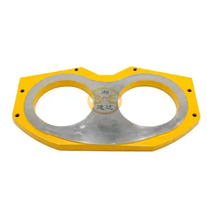 Placa de desgaste para gafas y anillo de desgaste Duro 22 para Putzmeister, piezas de repuesto para bomba de hormigón 229488005 251031006