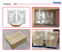 Poudre adhésive thermofusible TPU DTF pour emballage personnalisé, fabricant de poudre anti-sublimation basse température pour impression textile