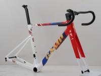 Cuadro de Bicicleta de Carretera Aerodinámico de Fibra de Carbono CAMP T1000, Eje de Pedalier T47, Superligero, 700C*28C, 680g