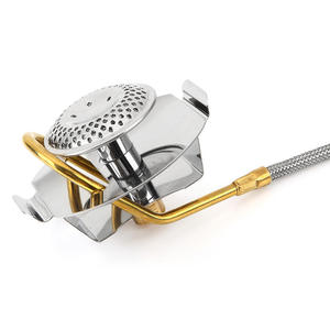 Draagbare opvouwbare split <span class=keywords><strong>camping</strong></span> gasfornuis roestvrij staal butaangasbrander 200g lichtgewicht buiten koken - Product Image 5