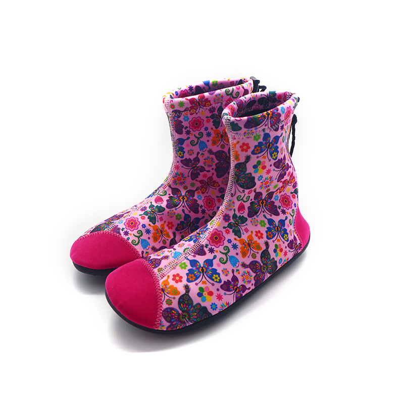 Kids High Quality Drawstring Style Running Beach Shoes Seaside High Top Water Aqua Shoes For Outdoor Swimming Walking