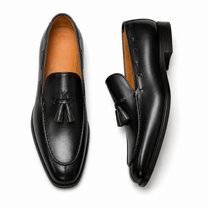 Mocasines Roma de Lujo, Zapatos de Vestir para Negocios, Calzado Elegante Sin Cordones, Diseño Clásico Moderno, Zapatos de Cuero Personalizados Cómodos - Product Image 2