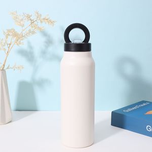 Gourde Sportive Isotherme Magnétique en Acier Inoxydable 24oz Grande Capacité avec Support Téléphone Portable Intégré pour Activités de Plein Air - Product Image 3