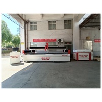 AC4020 5-Axis CNC mesin pemotong Waterjet tekanan tinggi 220V pompa marmer granit Motor digunakan kondisi mesin Batu