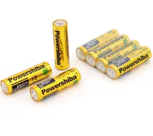 High Power Pilas Alcalina Pile Pilha Bateras Secas Batry Wholesale LR6 AM3 1.5V Alkaline AA Battery