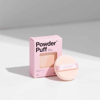 Vente en gros Petite boîte d'emballage de poudre feuilletée Boîtes de papier d'art rose Emballage plat pour cosmétique Soins de la peau personnalisés Boîte d'extrémité Tuck Logo UV mat