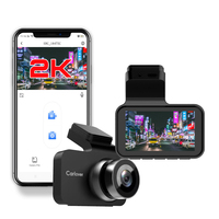 Caméra embarquée 2K+1080P 2 canaux Écran IPS 170° WiFi Surveillance de stationnement 24h Capteur G Enregistrement en boucle Garantie 1 an
