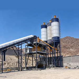 Planta Mezcladora de Concreto Estacionaria HZS60 de 60 Metros Cúbicos/Hora, Fabricación en Fábrica, Totalmente Automática, 60m3/h - Product Image 1