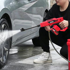 Pistolet à eau haute pression sans fil intelligent à 3 vitesses 40V, nettoyeur à jet portable étanche IPX5, lave-auto à batterie avec <span class=keywords><strong>tuyau</strong></span> auto-amorçant - Product Image 2