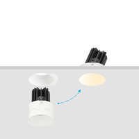 Le joint de mur de plafond allume le projecteur antiéblouissant LED 8W 15W COB IP65 le projecteur en aluminium pour le projet d'hôtel