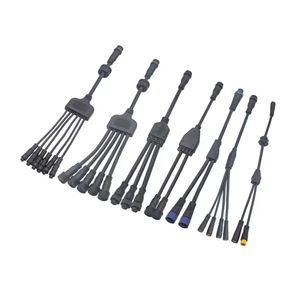 Оптовая Продажа с фабрики Y типа нейлоновые водонепроницаемые соединения от одного до пяти соединений резиновый провод водонепроницаемый разъем - Product Image 1