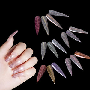 Uñas de <span class=keywords><strong>gel</strong></span> uv para salón de belleza, esmalte de uñas de cerezas, 15ml, brillante, de disco, oem, buen efecto - Product Image 2