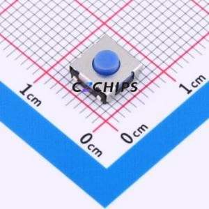 TSE005A3526BB Tactile Switch SMD-4P,6.5x6.4mm Switch Round Button 2.6N 6.65mm 6.4mm - Product Image 1