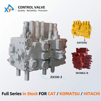 Bloc de commande hydraulique principal pour excavatrice ZX330-3 CAT314C SK140LC-8 ZX200-5G EC210B - Pièces de machines de construction