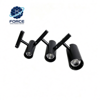 Spot encastré magnétique à grille en aluminium COB LED 20 mm pour usage hôtelier 6W-48W DC48V 0-10V/DALI/Wi-Fi Garantie 5 ans