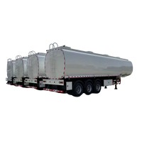 Camion semi-remorque à réservoir d'acier au carbone pour le transport de liquides combustibles et d'eau – Mots-clés extrait : Conforme à la limite de 10 mots