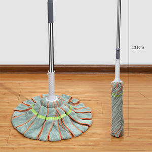 Fregona ajustable <span class=keywords><strong>de</strong></span> rotación <span class=keywords><strong>de</strong></span> agua con tornillo automático, barra recta <span class=keywords><strong>de</strong></span> secado rápido, lavado a <span class=keywords><strong>mano</strong></span>, fregona perezosa para el hogar, bloqueo <span class=keywords><strong>de</strong></span> tarjeta, <span class=keywords><strong>Material</strong></span> PP <span class=keywords><strong>de</strong></span> algodón, venta al por mayor - Product Image 5