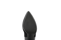 Bottes mi-mollet pour femmes en cuir véritable de haute qualité, à bout pointu, plateforme, talons épais, fermeture éclair