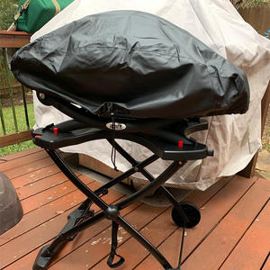 Couverture de four de barbecue Weber imperméable et anti-poussière en tissu Oxford 210D pour couverture de four portable des séries <span class=keywords><strong>Q2000</strong></span> et Q200 - Product Image 6