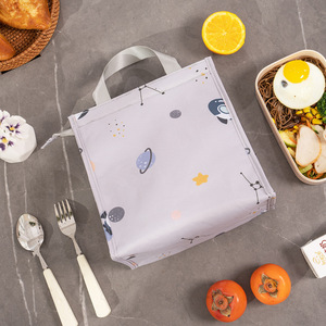 Starry Sky 325PE Bento Bag Rectangular Insulated Lunch Bag For School Picnic Outdoor Use - Product Image 3