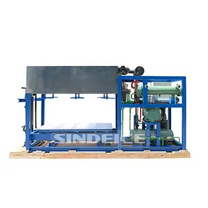 SINDEICE Commercial 1000 Kg Block Ice Machine For Seafood/Food/Meat/Vegetables Cooling