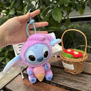 Оптовая продажа 15 см супер милая виниловая стежка плюшевая кукла Тип сумка брелок с PP хлопок наполнитель - Product Image 6