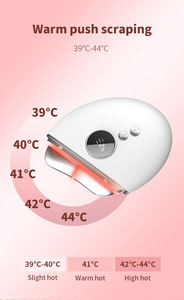 Masseur électrique multifonction EMS Gua Sha avec luminothérapie, chaleur vibrante à micro-courant pour les soins de la peau anti-âge - Product Image 2