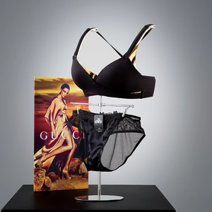 Finestra di fascia alta placcatura manichino di lusso luce appendiabiti <span class=keywords><strong>negozio</strong></span> di Lingerie mutandine da <span class=keywords><strong>donna</strong></span> raccogliere reggiseno - Product Image 2