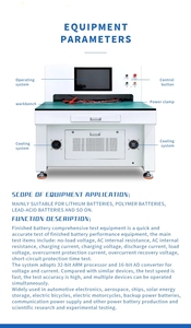 Intelligent Lithium Battery Comprehensive Analyzer <b>Charge</b> Discharge Capacity Testing Machine For Various Lithium Batteries - Product Image 6