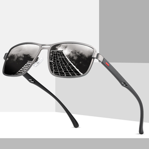 Offre Spéciale pas cher En Métal Lunettes de <span class=keywords><strong>Soleil</strong></span> polarisées Personnalisées alliage surdimensionné métal Pare-<span class=keywords><strong>Soleil</strong></span> lunettes - Product Image 3