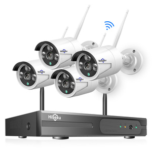 ระบบกล้องวงจรปิดรักษาความปลอดภัยกลางแจ้งแบบไร้สาย WiFi รุ่น WK-4HB613 ความละเอียด 4MP HD รองรับ H.265 พร้อมระบบมองเห็นในเวลากลางคืน จากโรงงาน OEM - Product Image 1
