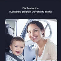 Diffuseur de parfum intelligent portable pour voiture 50 ml, nébuliseur, purificateur d'air pour voiture avec lumières colorées, diffuseur d'arômes pour voiture