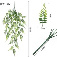 Plantes Suspendues Artificielles en Rotin, 5 Branches, Feuillage de Lierre, Vignes Décoratives en Plastique pour Extérieur