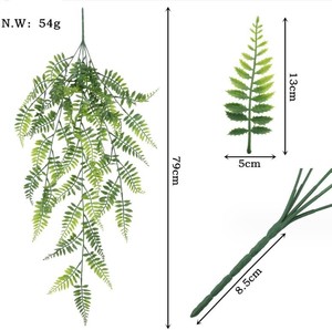 Plantes Suspendues Artificielles en Rotin, 5 Branches, Feuillage de Lierre, Vignes Décoratives en Plastique pour Extérieur - Product Image 4