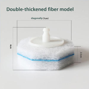 Doppelt verdickte Faser-Einweg-Toiletten bürste Premium-Badezimmer reinigungs bürsten - Product Image 2