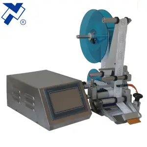 NY-816 automatic label applicator with date code printer for food fruit bag filling sealing packaging machine