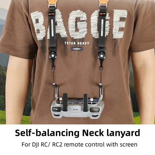Hands-Free Neck Strap for DJI RC / RC 2 Radio Controls Portable Lanyard Remote Control Neck Strap,Safe and Comfort