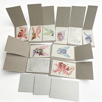 En gros, pochettes et dossiers en carton vierges pour autocollants de tatouage temporaire Pokémon, pour distributeur à plat