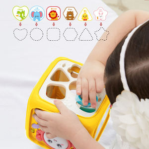 Mainan Kubus Musik Balok Bangunan Populer Mainan Edukasi Hexahedron Bayi Tangan Mengalahkan Drum Di Sekitar Manik-manik Musik Wisdom Kotak Mainan untuk Anak-anak - Product Image 5