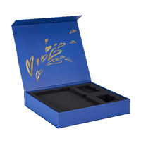 Boîtes cadeaux en carton de luxe OEM, rigides, pliables, magnétiques, portables, écologiques, avec insert en mousse