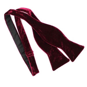 Nơ Bướm Màu Đỏ Rượu Burgundy, Nơ Bướm Bằng Tay, Quà Tặng Cho Nam Giới Có Thể Điều Chỉnh, Thanh Lịch, Đám Cưới, Có Thể Tháo Rời - Product Image 6