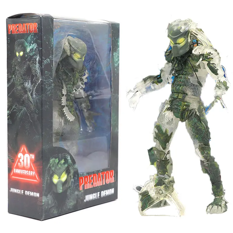 Predator Eisen Hands ol daten Garage Kits Tarnung Dämon Dschungel Jahr Ausgabe volles Spielzeug NECA Einrichtungs gegenstände Modell 30 Wochen