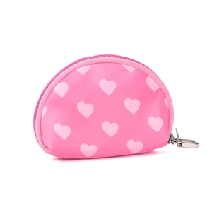 กระเป๋าใส่เหรียญรูปหัวใจน่ารัก 11.5x9 ซม. ปิดด้วยซิปพร้อมพวงกุญแจสำหรับเด็กผู้หญิงและผู้หญิง - Product Image 2