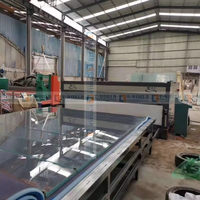 Machine de production de verre à stratifier automatique 2436 avec composants de noyau de moteur à économie d'énergie à 1 couche pour film Eva en verre feuilleté