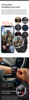 Montre connectée T30 Bt Call, étanche, montre intelligente, Reloj Inteligente, tracker d'activité physique, montre intelligente pour hommes