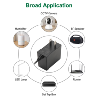 Adaptateur secteur fiable 24V 0.75A 18W, prise US, fabricant AC/DC pour équipement de système de sécurité, bande LED, service OEM personnalisé