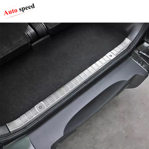 Protection intérieure du coffre arrière, plaque <span class=keywords><strong>de</strong></span> protection du seuil du pare-chocs arrière pour Suzuki Jimny 07-17 - Product Image 4