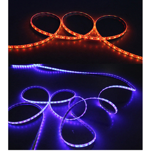 10M 12V SMD5050 <span class=keywords><strong>Kit</strong></span> lampu setrip LED RGB, lampu lembut untuk dekorasi ruangan 5050 120 LED 10mm lebar badan aluminium IP65 untuk WiFi lanskap - Product Image 2